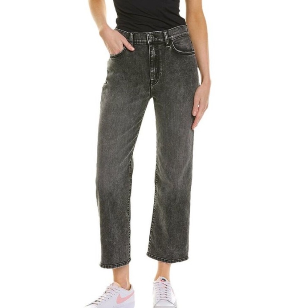 HUDSON Jeans Noa Viola High-Rise Straight Crop Jean